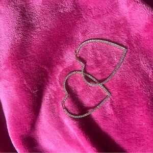 Pink Heart-Shaped Earrings